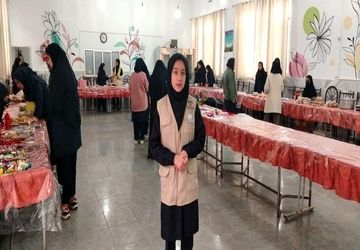 نمایشگاه و بازارچه کارو فناوری در دبیرستان شهید مجید دهنوی نیشابور