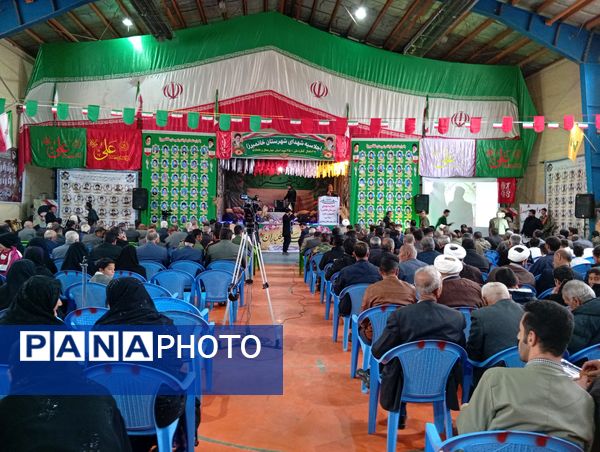برگزاری اجلاسیه شهدای شهرستان خانمیرزا