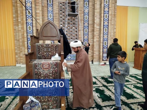 غبار روبی مسجد خاتم النبیین بیرجند به مناسبت فرا رسیدن ماه رمضان 
