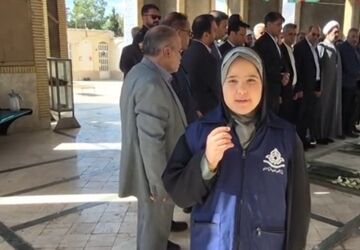 آغاز هفته معلم از قاب عطرآگین مزار شهدا