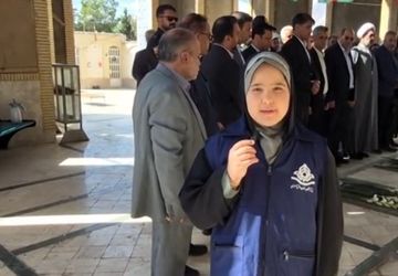 آغاز هفته معلم از قاب عطرآگین مزار شهدا