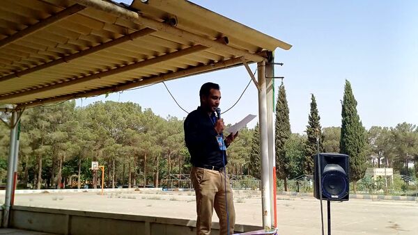 ‌‌روز دوم پیش اردوی ملی پیشتازان سازمان دانش آموزی استان اصفهان