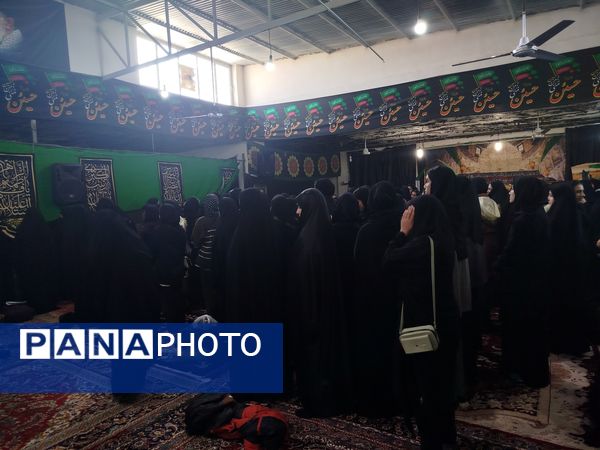 اعزام دانش‌آموزان دختر آشخانه به اردوی راهیان نور