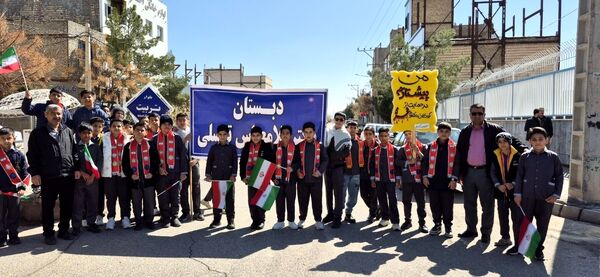 راهپیمایی روز قدس در شهرستان رشتخوار
