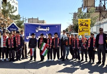 راهپیمایی روز قدس در شهرستان رشتخوار