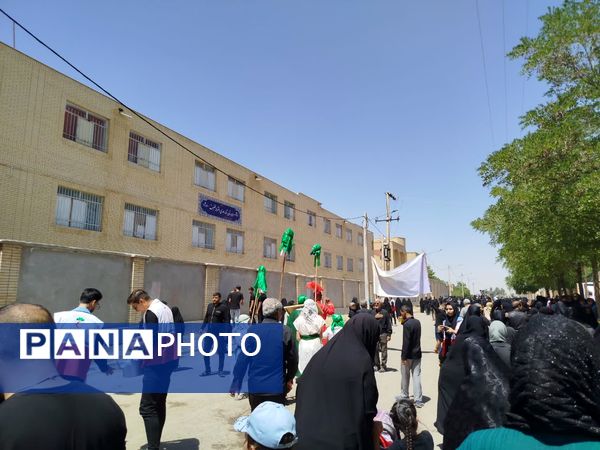 دسته عزاداری ظهر عاشورا در فاروج 