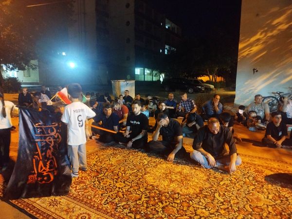 برپایی موکب مردمی در شهرستان بروجرد 