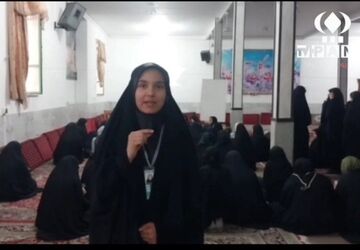 آغاز دوره‌های تابستانه هلال احمر در حسینیه روستای دستگرد