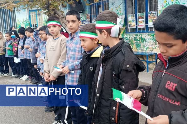 نمایشگاه ایرانمون در دبستان علی ابن ابی طالب 