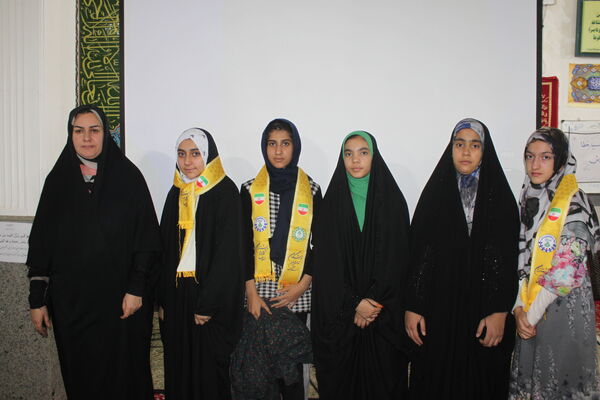 اعتکاف سازمان دانش آموزی دختران کرمان