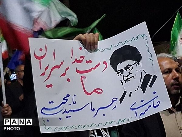 پنجاه و هفتمین شب از اجتماعات مردمی در شهرستان کاشمر 