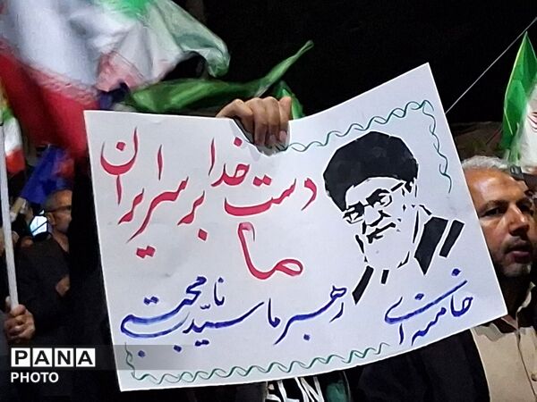 پنجاه و هفتمین شب از اجتماعات مردمی در شهرستان کاشمر 