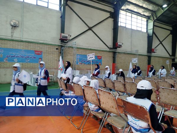 اولین جشنواره رقابت‌های علمی و مهارتی سفیران سلامت با شعار دانش آموز سالم، مدرسه ایمن