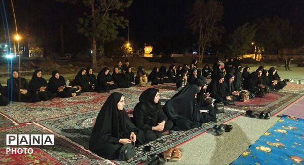 شبی به رنگ عشق؛ الشتر در سوگ علمدار کربلا