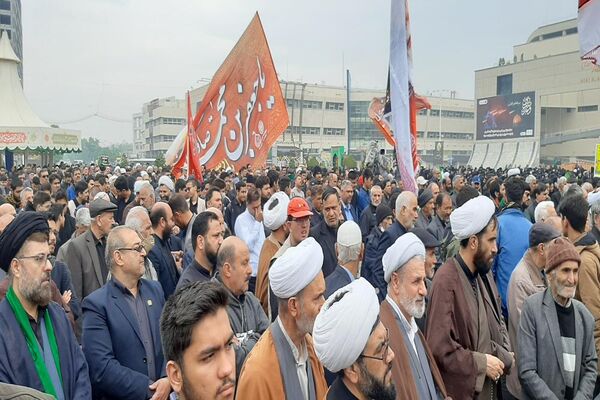تشیع پیکر شهید مجید شخصی در مشهد