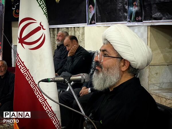 مراسم عزاداری تاسوعای حسینی در تکیه علی اکبری روستای طرق