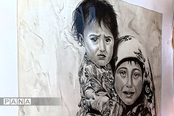 نمایشگاه آثار استانی جشنواره «امید فردا» دربجنورد