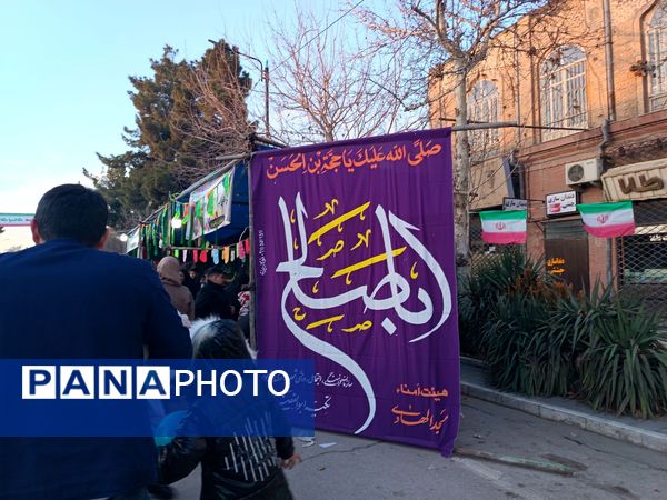 جشن خیابانی میلاد بقیة الله الاعظم (عج) در شهرستان نیشابور