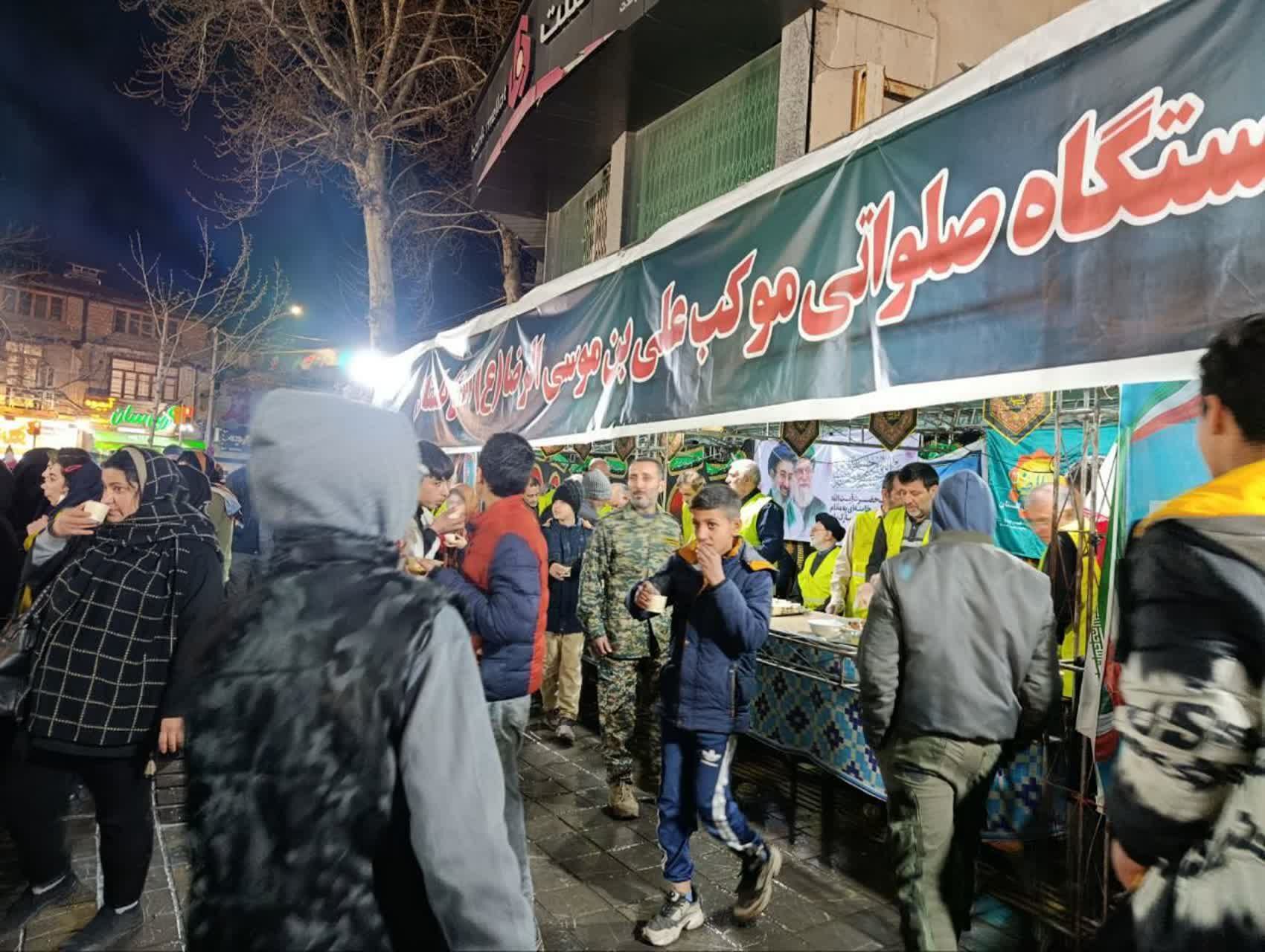 قاب‌های خدمت در موکب‌های قائد شهید امت در گرگان 