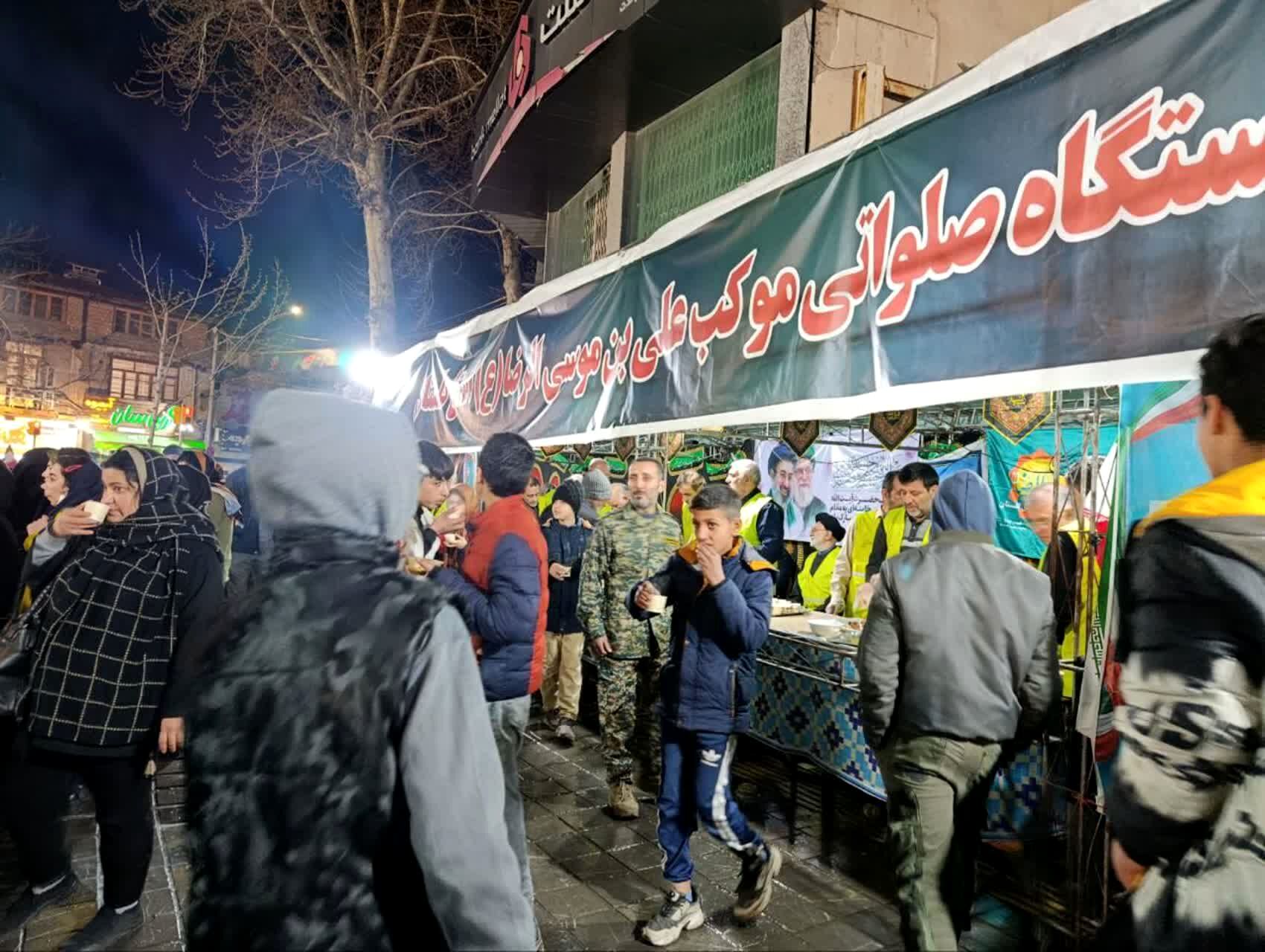 قاب‌های خدمت در موکب‌های قائد شهید امت در گرگان 