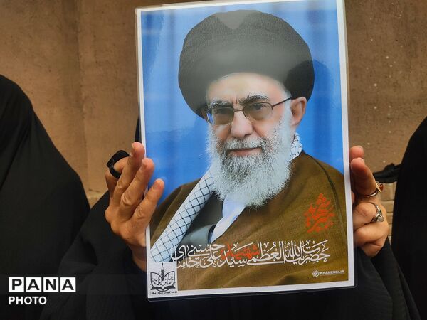 عزاداری شهادت رهبر انقلاب ویژه دانش آموزان کاشمری