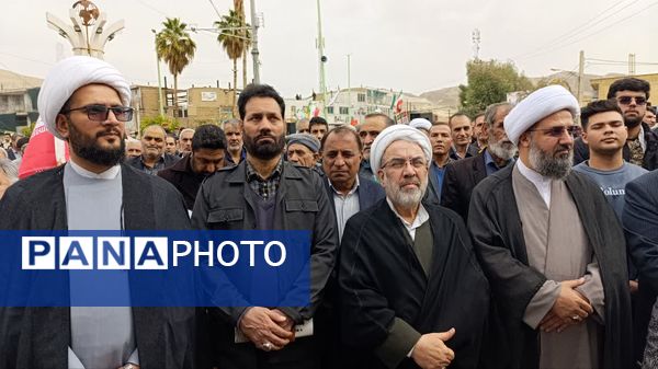 حماسه‌ای دیگر از حضور مردم شهرستان پلدختر 