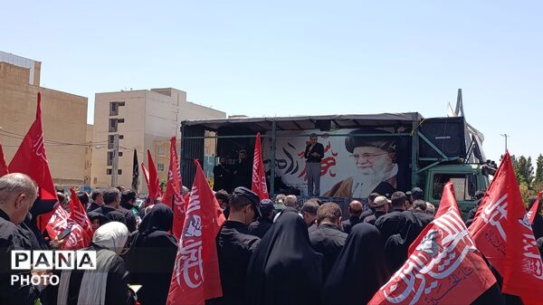 اجتماع باشکوه جاماندگان اربعین‌حسینی در فردیس 
