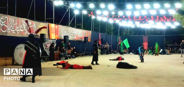 شهر جدید هشتگرد در سوگ هیئت عاشقان حسین (ع) 