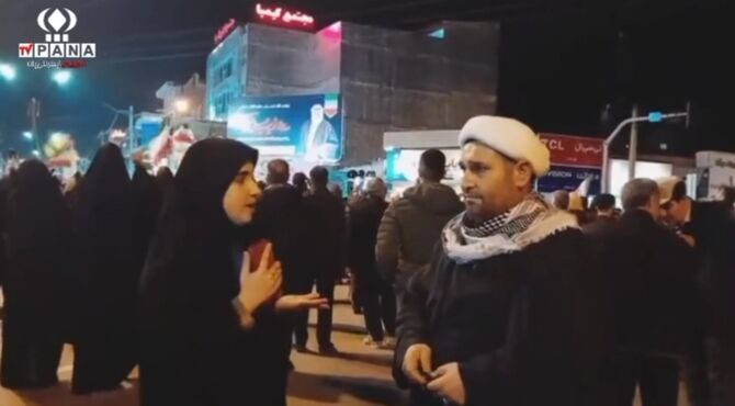 تجمع شبانه و خودجوش مردم کردکوی