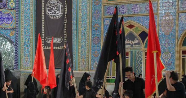 عزاداری به مناسبت شهادت امام حسن مجتبی (ع) و رحلت رسول گرامی اسلام (ص) در آران و بیدگل 
