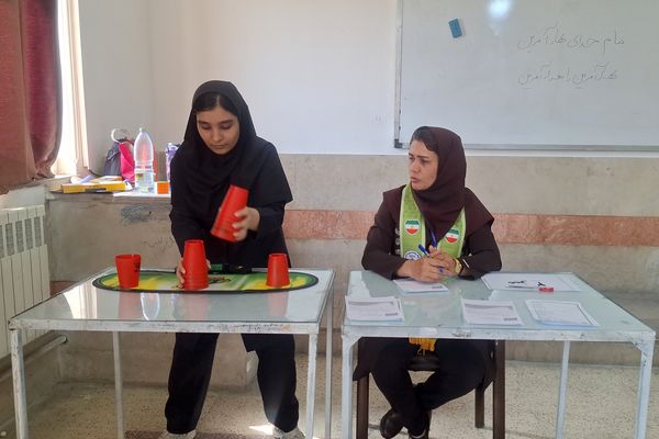 مسابقات بازی‌های فکری رویش دختران مرحله استانی در شیراز