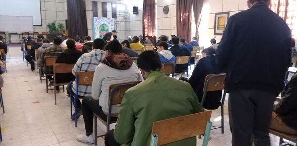 برگزاری امتحانات نهایی در آموزشگاه رافتی