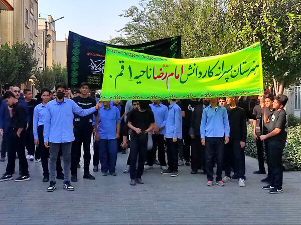 اجتماع 3 هزار نفری نوجوانان فاطمی در حرم حضرت معصومه(س)