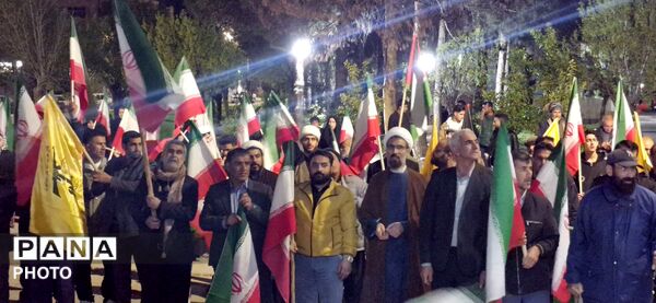 راهپیمایی گسترده در حمایت از جمهوری اسلامی ایران