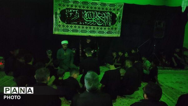 مراسم عزاداری در مسجد الغدیر 