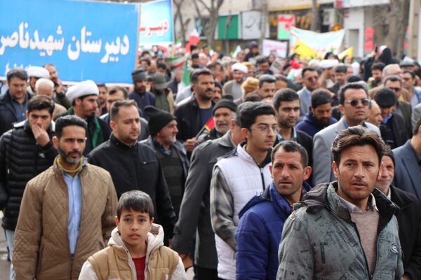 گلستانی از غرور در سملقان؛ موج حضور مردم در جشن انقلاب
