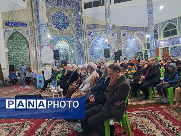 محفل انس با قرآن کریم در مسجد جامع قائمشهر