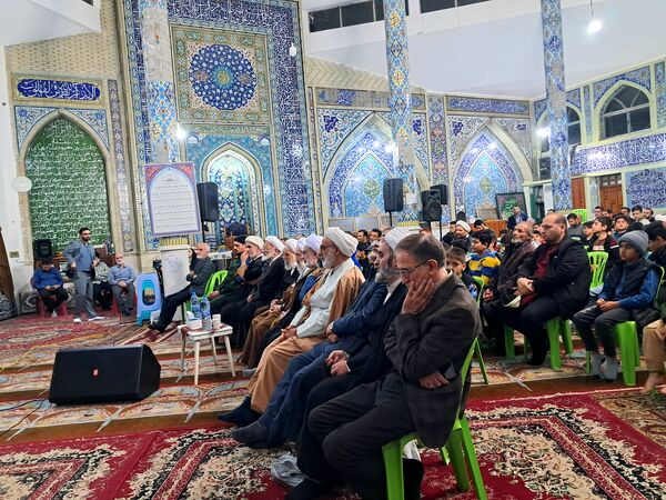 محفل انس با قرآن کریم در مسجد جامع قائمشهر