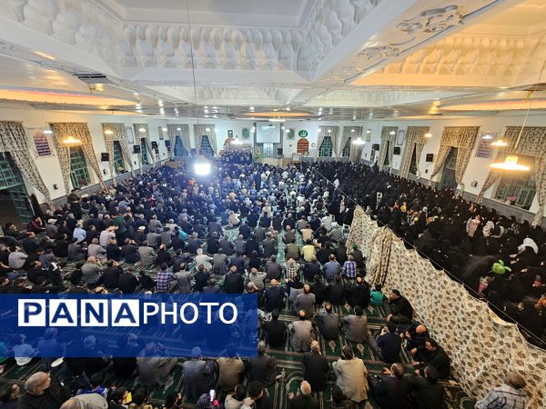 مراسم گرامیداشت شهدای خدمت و سال‌روز آزادسازی خرمشهر در مسجد امام حسین(ع) نیشابور