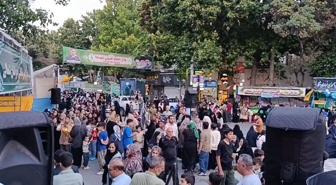 مهمانی بزرگ عید غدیر خم در بجنورد