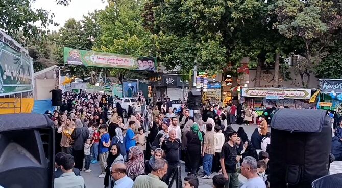 مهمانی بزرگ عید غدیر خم در بجنورد