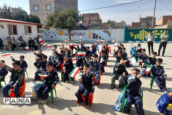 دومین رویداد گزارش تصویری پانا از نخستین روز حضور کلاس‌اولی‌ها در مدارس خراسان شمالی