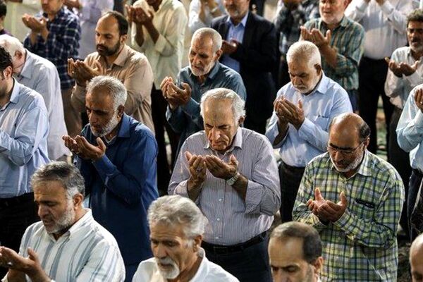 نماز عید سعید قربان در حرم حضرت عبدالعظیم حسنی (ع) شهرری