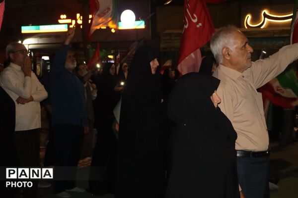 دویست و چهارمین شب از شهادت رهبر امت اسلام در حسینیه امام خمینی شهرستان نیشابور 