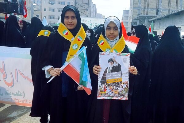 تجلی وحدت ملی در راهپیمایی ۲۲بهمن نصیرشهر 