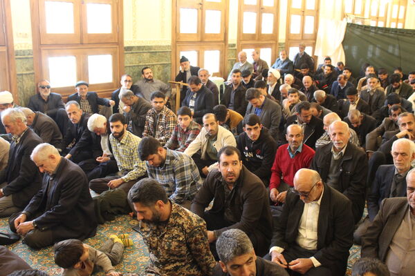 نماز جمعه باشکوه بندپی شرقی