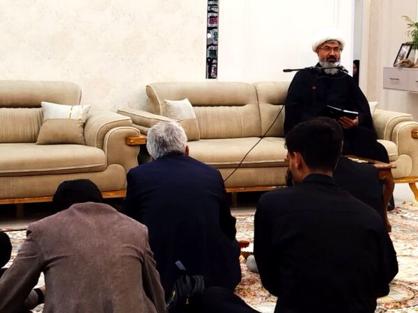  روضه خانگی در دهه دوم محرم در کاشمر