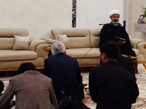  روضه خانگی در دهه دوم محرم در کاشمر