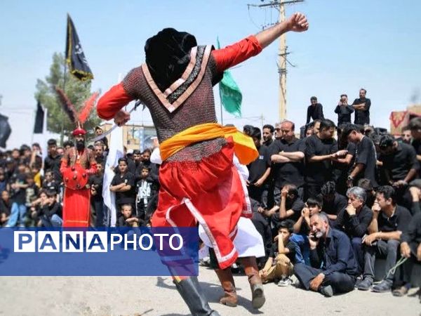 شبیه خوانی عاشورا در روستای فدافن