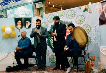 جشن میلاد پیامبر اسلام(ص) در آباده